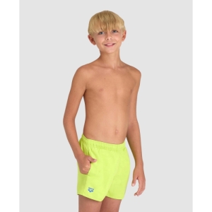 Juniorské plavecké boxerky - ARENA-BOYS BEACH SHORT LOGO R Green Zelená 152 1