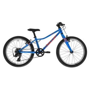 Detský horský bicykel - AMULET-20 Fun SH, brilliant blue/orange, size 20, 2023 Modrá 20" 20"