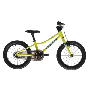 Detský horský bicykel - AMULET-16 Fun, light green/blue, size 16, 2023 Zelená 16" 16"