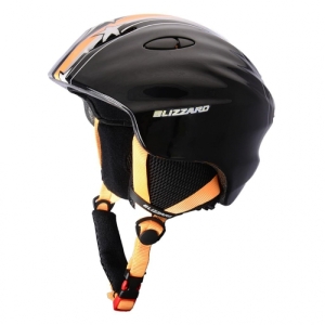 Detská lyžiarska prilba - BLIZZARD-MAGNUM ski helmet, orange star shiny Čierna 48/52 cm 20/21