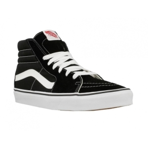 Rekreačná obuv - VANS-UA SK8 HI black/black/white Čierna 44,5