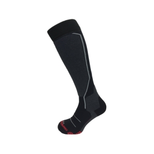 Lyžiarske podkolienky (ponožky) - BLIZZARD-Allround ski socks, black/anthracite/grey/red Čierna 31/34
