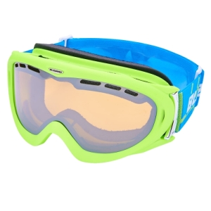 Lyžiarske okuliare - BLIZZARD-Ski Gog. 905 MDAVZFO, neon green matt, amber2-3, blue mirror Zelená UNI