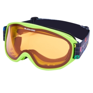 Lyžiarske okuliare - BLIZZARD-Ski Gog. 929 DAO, neon green, amber1 Zelená UNI