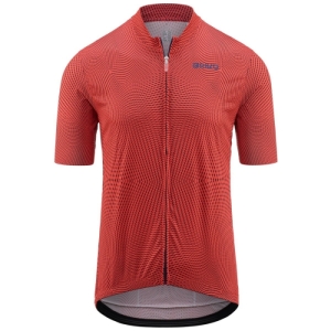 Pánsky cyklistický dres s krátkym rukávom - BRIKO-CLASSIC JERSEY 2.0 A08 Červená XL