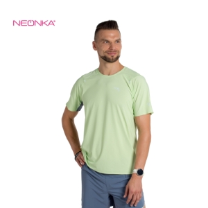 Pánske bežecké tričko s krátkym rukávom - ANTA-SS Tee-MEN-852125127-3-Seed Green Zelená L