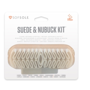 Čistiaca sada na obuv - SOFSOLE-Suede and Nubuck Kit (Brush + Eraser) Mix
