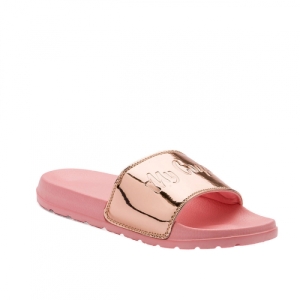 Dámske šlapky (plážová obuv) - COQUI-Cleo powder pink/metallic pink Ružová 41