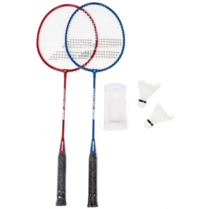 Bedmintonová raketa pre začiatočníkov - BABOLAT-Badminton Leisure Kit X2 Červená 3