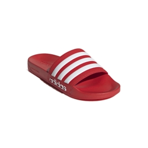 Šlapky (plážová obuv) - ADIDAS-Adilette Shower vivid red/cloud white/vivid red Červená 46