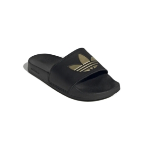 Dámske šlapky (plážová obuv) - ADIDAS ORIGINALS-Adilette Lite core black/core black/matte gold Čierna 42