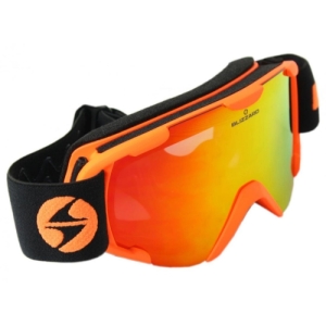 Lyžiarske okuliare - BLIZZARD-952 DAO, matt orange, double smoke lens S21 + full revo red Oranžová