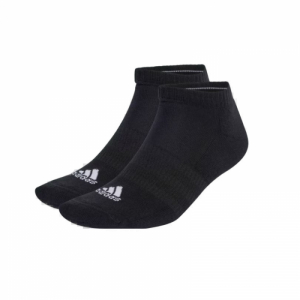Ponožky - ADIDAS-CUSH SPW LOW 3 PACK-BLACK/BLACK/BLACK Čierna 37/39