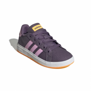 Dievčenská rekreačná obuv - ADIDAS-Grand Court 2.0 K shadow violet/bliss lilac/hazy orange Fialová 40