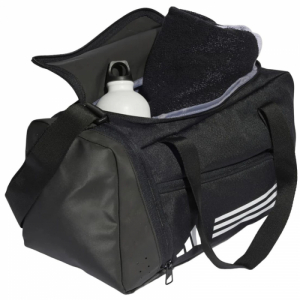 Cestovná taška - ADIDAS-TR DUFFLE XS BLACK/WHITE Čierna 15L