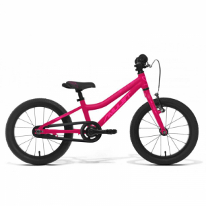 Detský horský bicykel - AMULET-16 Mini Lite, dark pink metalic/pink shiny Ružová 16" 16" 2023