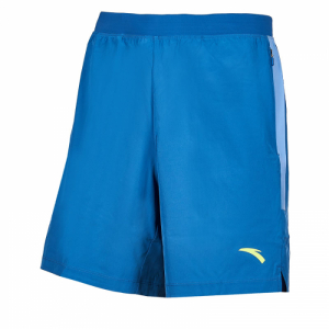 Pánske bežecké kraťasy - ANTA-Woven Shorts-MEN-Sunset Blue/Gray Space-852025527-4 Modrá XXL