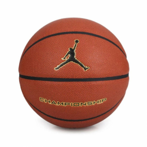 Basketbalová lopta - NIKE-JORDAN CHAMPIONSHIP 07 AM/BK/MG Hnedá 7