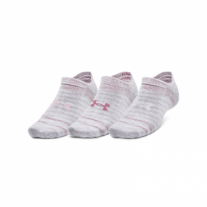 Dámske ponožky - UNDER ARMOUR-UA Essential No Show 3pk-WHT Biela 36/41