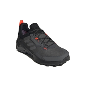 Pánska nízka turistická obuv - ADIDAS-Terrex AX4 GTX grey five/grey four/solar red Šedá 41 1/3