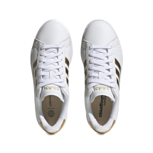 Dámska rekreačná obuv - ADIDAS-Grand Court 2.0 cloud white/cloud white/matte gold Biela 42 3