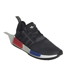 Pánska rekreačná obuv - ADIDAS ORIGINALS-NMD_R1 core black/semi lucid blue/glory red Čierna 46 2/3