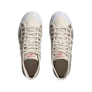 Dámska vychádzková obuv - ADIDAS ORIGINALS-Nizza Platform Mid wonder white/wonder white/core black Béžová 40 2