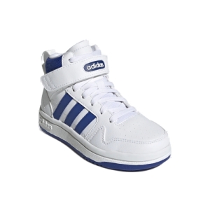 Chlapčenská rekreačná obuv - ADIDAS-Postmove Mid cloud white/royal blue/cloud white Biela 35,5