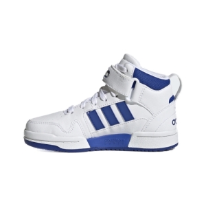Chlapčenská rekreačná obuv - ADIDAS-Postmove Mid cloud white/royal blue/cloud white Biela 35,5 2