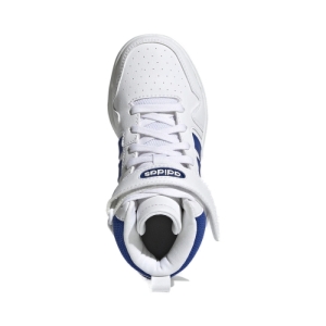 Chlapčenská rekreačná obuv - ADIDAS-Postmove Mid cloud white/royal blue/cloud white Biela 35,5 3