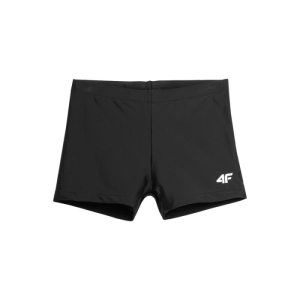 Chlapčenské plavky - 4F-SWIMMING TRUNKS M005-20S-DEEP BLACK Čierna 146/152 1