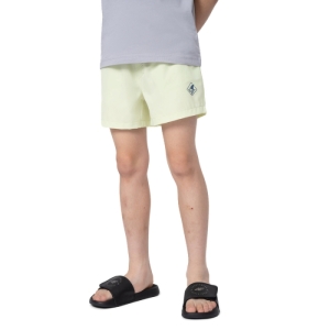 Chlapčenské plavky - 4F-BOARD SHORTS M018-42S-LIGHT GREEN Zelená 146/152