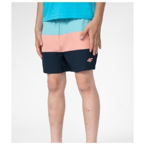 Chlapčenské plavky - 4F-BOARD SHORTS M019-35S-TURQUOISE Modrá 134/140 1