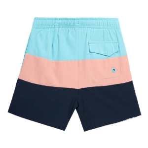 Chlapčenské plavky - 4F-BOARD SHORTS M019-35S-TURQUOISE Modrá 134/140 4