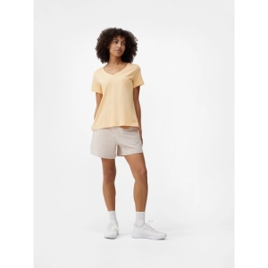 Dámske tričko s krátkym rukávom - 4F-TSHIRT F342-73S-LIGHT LEMON Žltá M 3