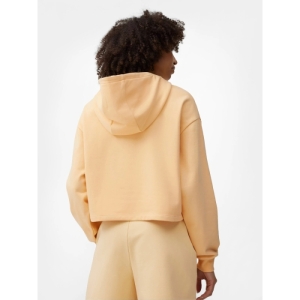 Dámska mikina s kapucňou - 4F-SWEATSHIRT F244-73S-LIGHT LEMON Žltá M 2
