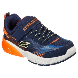 Chlapčenská rekreačná obuv - SKECHERS-Thermoflux 2.0 Kodron navy/orange Modrá 35