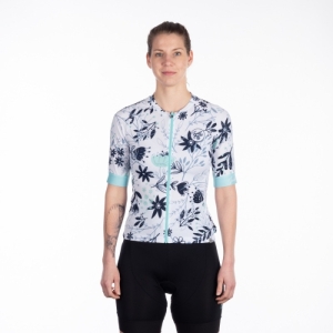 Cyklistický dres s krátkym rukávom - NORTHFINDER-MARGARET Mix L 2