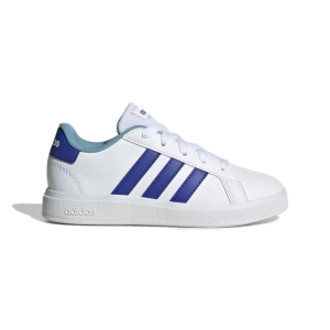 Chlapčenská rekreačná obuv - ADIDAS-Grand Court 2.0 cloud white/lucid blue/preloved blue Biela 40