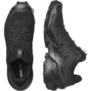 Dámska bežecká trailová obuv - SALOMON-Speedcross 6 W black/black/phantom Čierna 41 1/3 3
