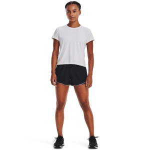 Dámske tréningové kraťasy - UNDER ARMOUR-UA Play Up CB Short -BLK Čierna M 2