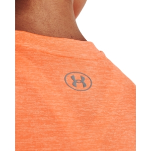 Dámske tréningové tričko s krátkym rukávom - UNDER ARMOUR-Tech SSC - Twist-ORG Oranžová M 2