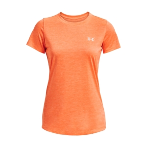 Dámske tréningové tričko s krátkym rukávom - UNDER ARMOUR-Tech SSC - Twist-ORG Oranžová M 4