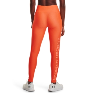 Dámske legíny - UNDER ARMOUR-Armour Branded Legging-ORG Oranžová M 1