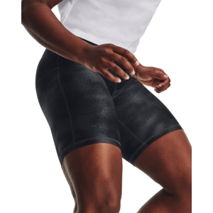 Dámske tréningové kraťasy - UNDER ARMOUR-Armour AOP Bike Short-BLK Čierna M 2