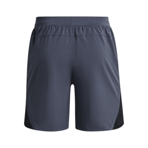 Pánske bežecké kraťasy - UNDER ARMOUR-UA LAUNCH 7 inch 2-IN-1 SHORT-GRY Šedá L 4
