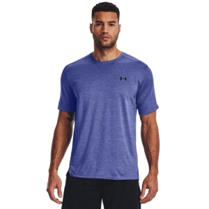 Pánske tréningové tričko s krátkym rukávom - UNDER ARMOUR-UA Tech Vent SS-BLU-1376791-495 Modrá L