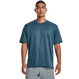 Pánske tréningové tričko s krátkym rukávom - UNDER ARMOUR-UA Tech Vent SS-BLU-1376791-414 Modrá XXL