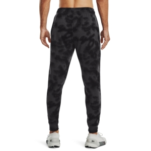 Pánske tepláky - UNDER ARMOUR-UA Rival Terry Novelty Jgr-BLK Čierna L 1
