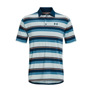 Pánske golfové polo tričko s krátkym rukávom - UNDER ARMOUR-UA Playoff Polo 2.0-BLU Modrá XL 3